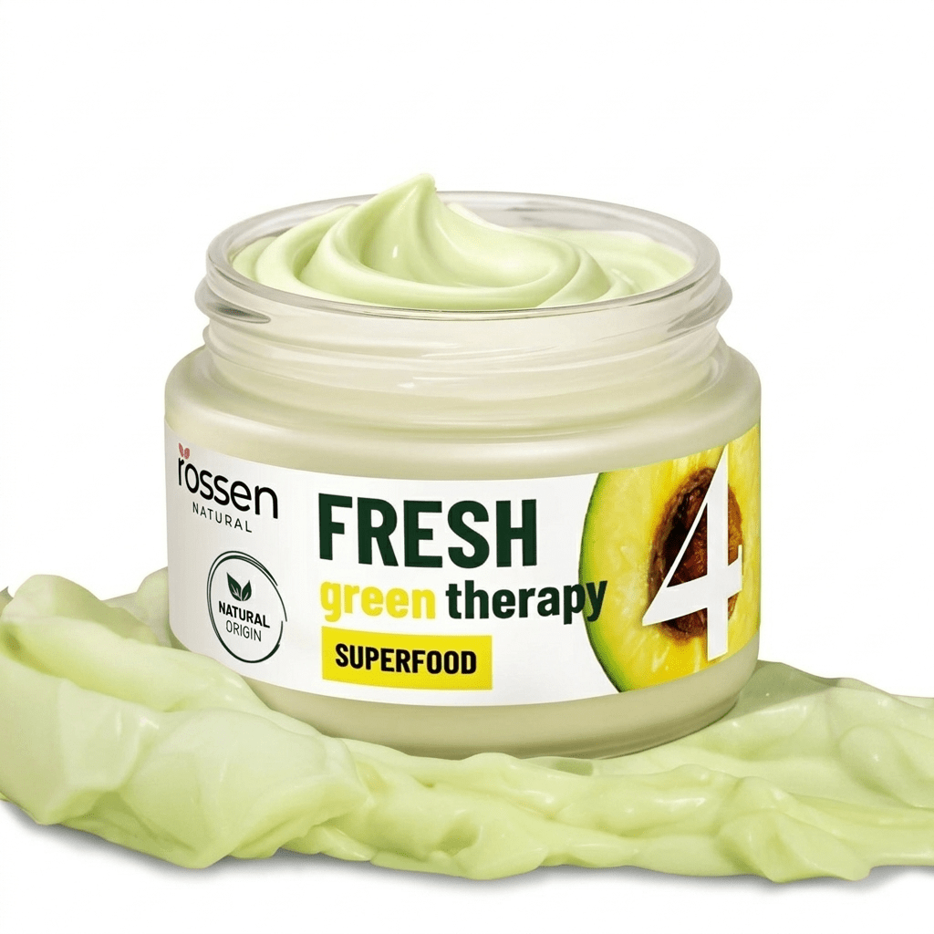 Avocado Nährende Maske – intensive Feuchtigkeit & strahlender Teint | Rossen Kosmetik
