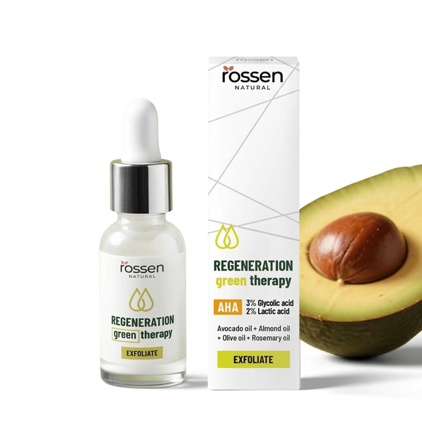 AHA Fruchtsäure Serum 3% Glykolsäure + 2% Milchsäure | Rossen Kosmetik