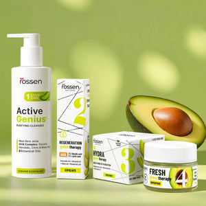 Aloe Vera Gelreiniger ohne Wasser mit AHA - Fruchtsäuren | Rossen Kosmetik