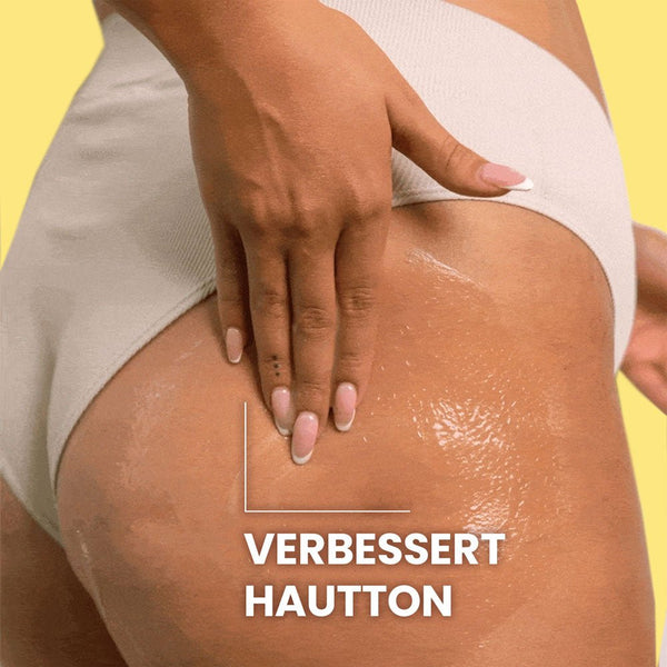 Anti - Cellulite Massageöl mit Koffein, Rosmarin & Gotu Kola – Straffendes Körperöl | Rossen Kosmetik