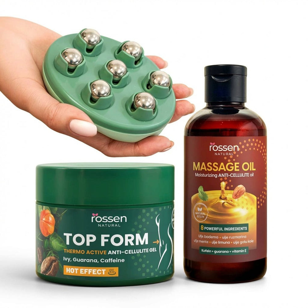 Anti - Cellulite Set – Straffende Körperpflege gegen Cellulite | Rossen Kosmetik