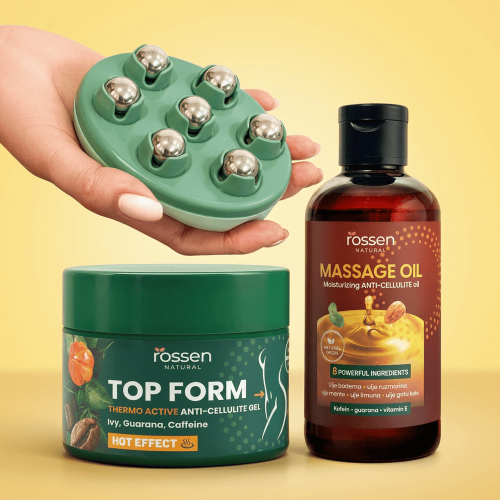 Anti - Cellulite Set – Straffende Körperpflege gegen Cellulite | Rossen Kosmetik