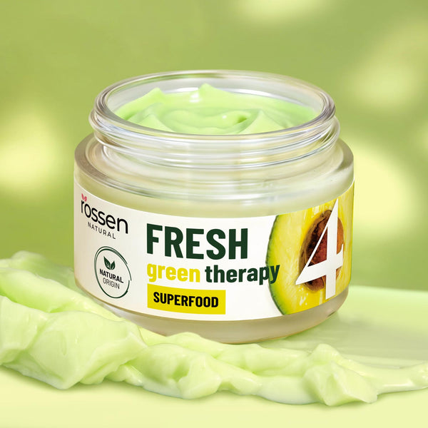Avocado Nährende Maske – intensive Feuchtigkeit & strahlender Teint | Rossen Kosmetik