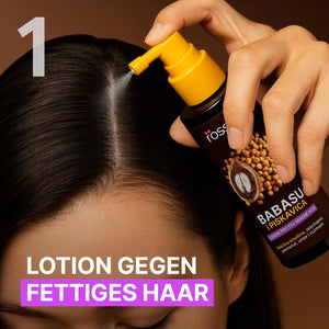 BABASSU & BOCKSHORNKLEE Haarpflege Set – Gegen Haarausfall & fettige Kopfhaut | Rossen Kosmetik