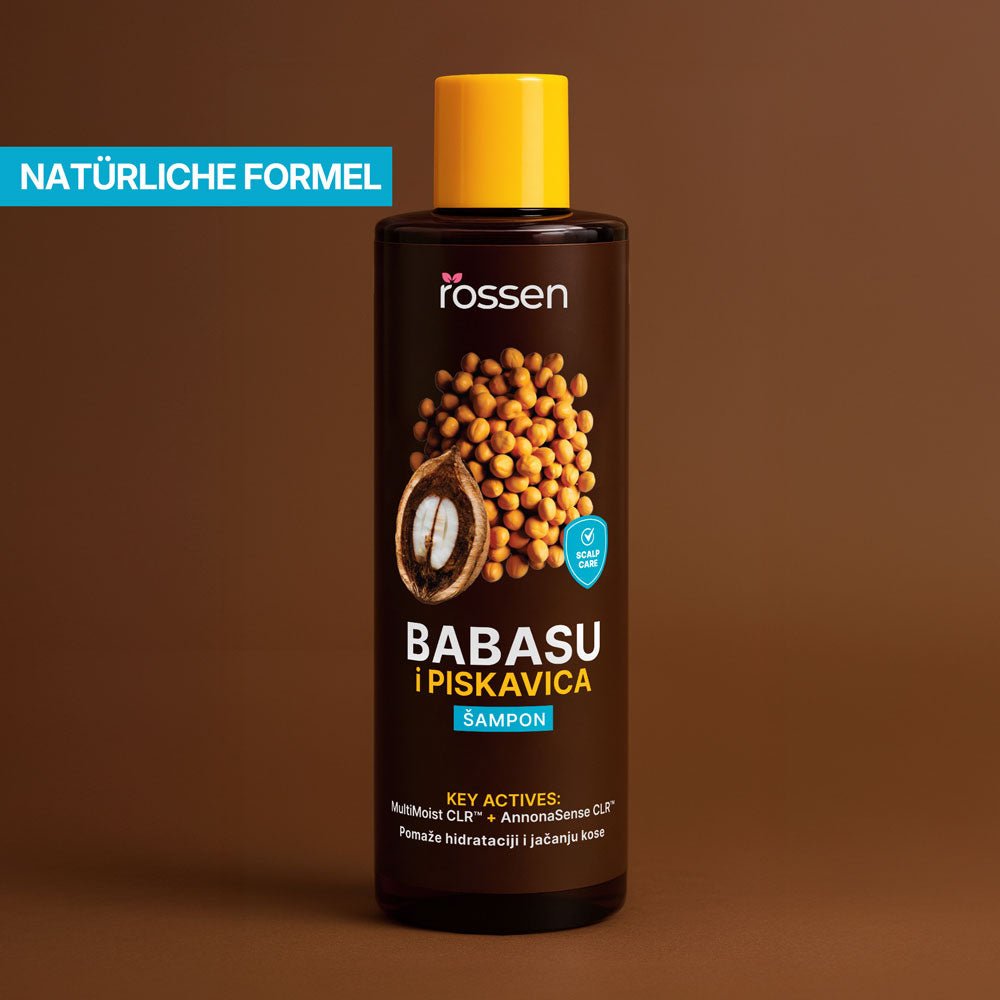 BABASSU & BOCKSHORNKLEE Multivitamin - Shampoo für Haar & empfindliche Kopfhaut | Rossen Kosmetik