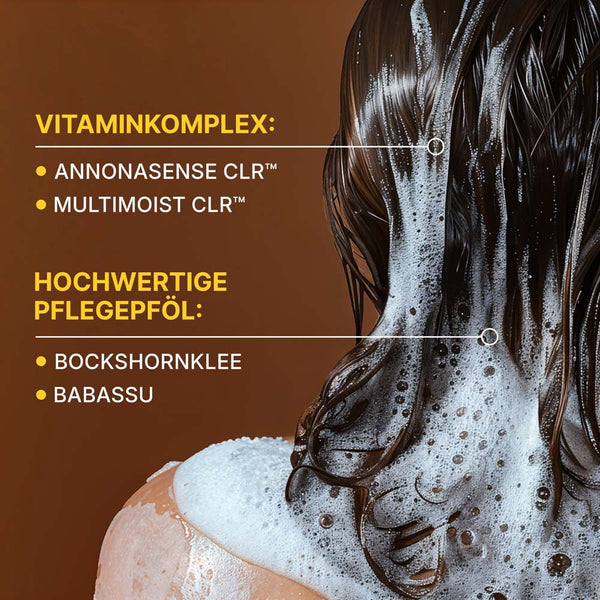 BABASSU & BOCKSHORNKLEE Multivitamin - Shampoo für Haar & empfindliche Kopfhaut | Rossen Kosmetik