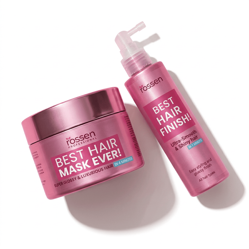 Bestes Haar - Duo für luxuriöses Styling und sichtbaren Glanz | Rossen Kosmetik