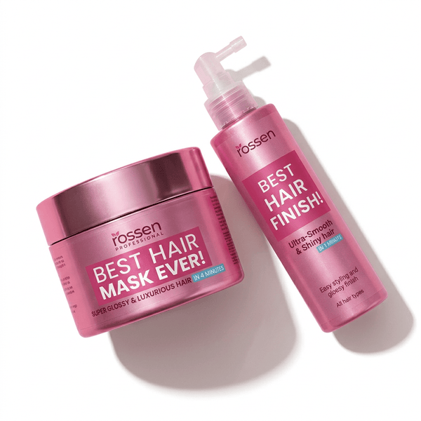 Bestes Haar - Duo für luxuriöses Styling und sichtbaren Glanz | Rossen Kosmetik