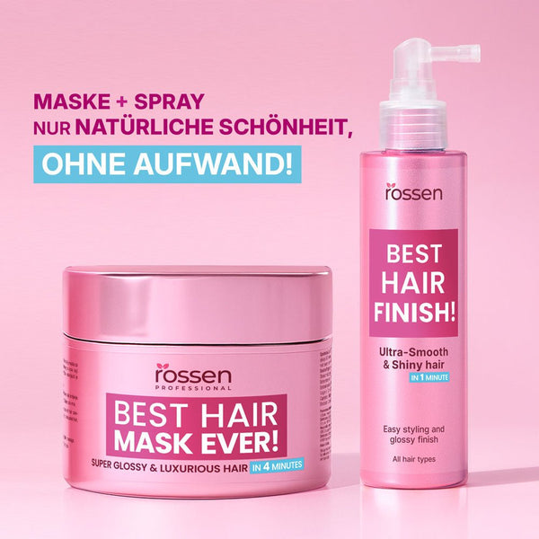 Bestes Haar - Duo für luxuriöses Styling und sichtbaren Glanz | Rossen Kosmetik