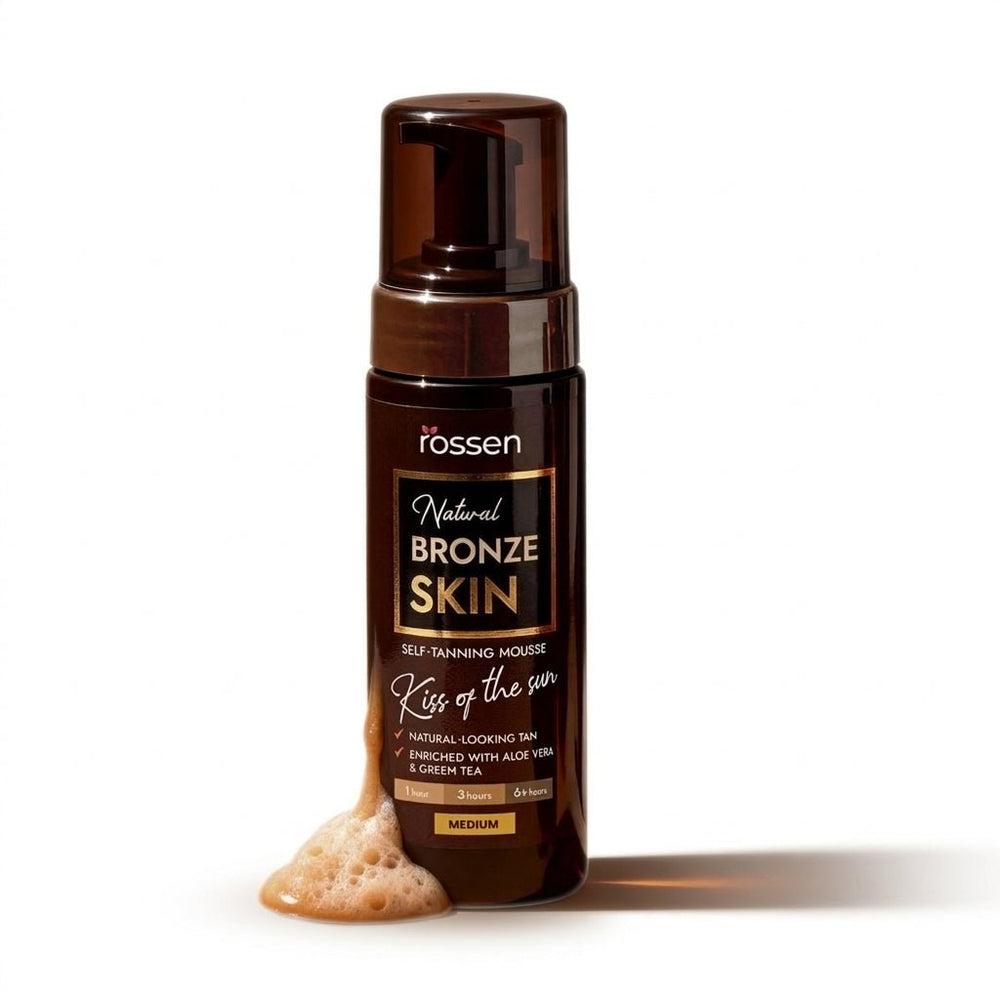 Bronze Skin Selbstbräunungsschaum – Natürlich gebräunte Haut ohne Orange - Stich | Rossen Kosmetik