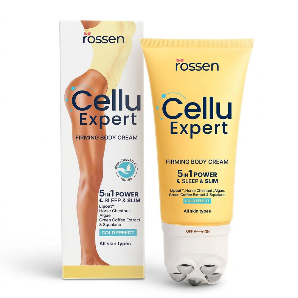 Cellu Expert Anti - Cellulite Creme mit Massagekopf | Rossen Kosmetik