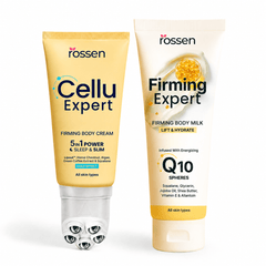 Cellulite Duo – Cellu Gel & Body Milk für straffere Haut | Rossen Kosmetik