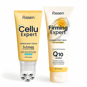 Cellulite Duo – Cellu Gel & Body Milk für straffere Haut | Rossen Kosmetik