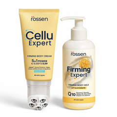 Cellulite Duo – Cellu Gel & Body Milk für straffere Haut | Rossen Kosmetik