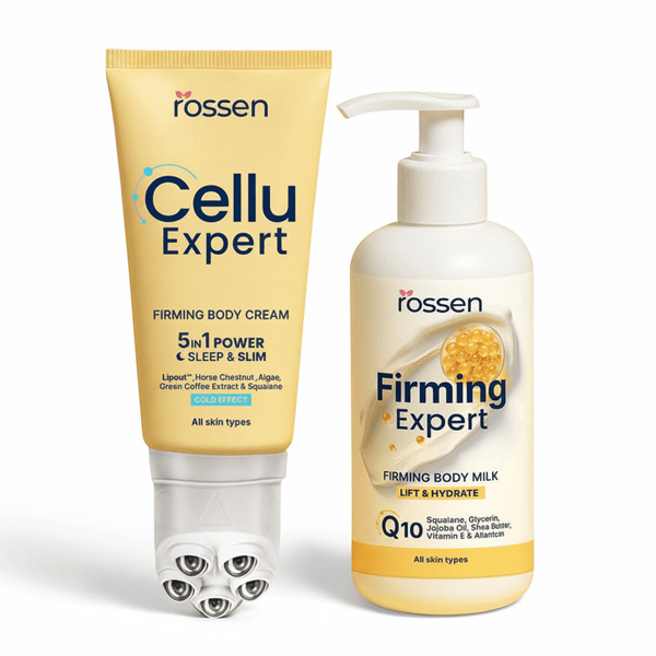 Cellulite Duo – Cellu Gel & Body Milk für straffere Haut | Rossen Kosmetik