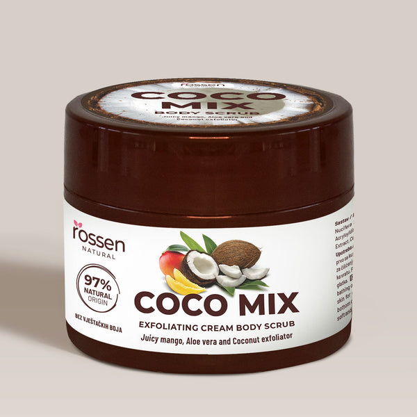 COCO MIX KÖRPERPEELING MIT MANGO UND KOKOS | Rossen Kosmetik