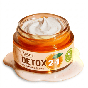 DETOX GESICHTSMASKE MIT PEELING | Rossen Kosmetik