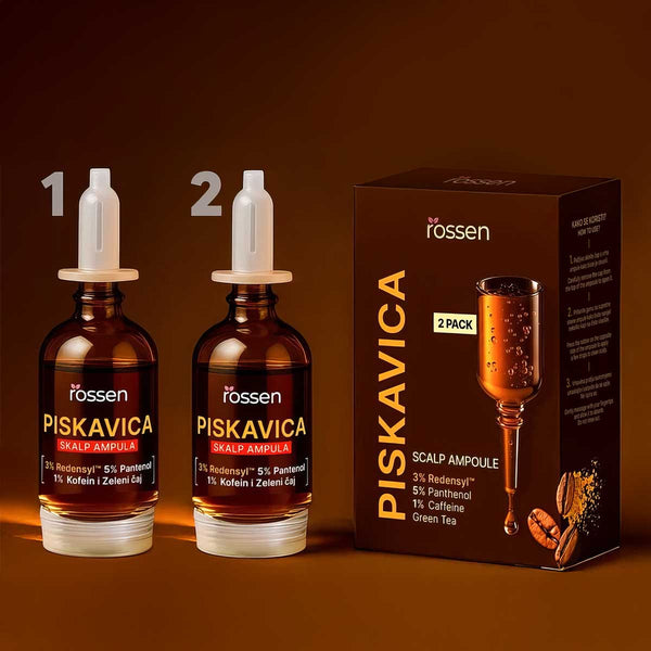 Duo - Pack Redensyl™ Ampullen für Haarwachstum – gegen Haarausfall & für dichtere Haare | Rossen Kosmetik