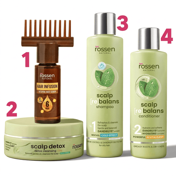 Fettiges Haar | Rossen Kosmetik