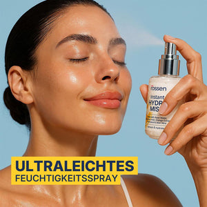 ANWENDUNG DES FEUCHTIGKEITSSPRAYS IM GESICHT | Rossen Kosmetik