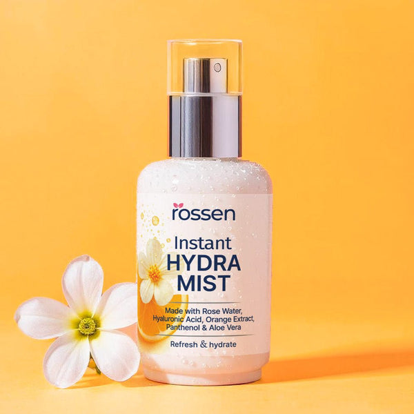 FACE MIST MIT HYALURONSÄURE UND ALOE VERA | Rossen Kosmetik