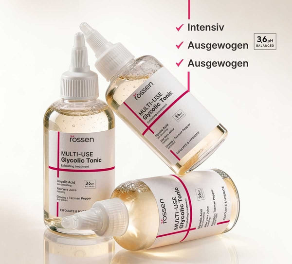 Glykol-Toner – vielseitig anwendbar | Rossen Kosmetik