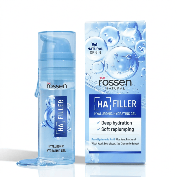 HA Filler Hyaluronsäure Gel – Intensiver Feuchtigkeitsbooster für pralle, glatte Haut | Rossen Kosmetik