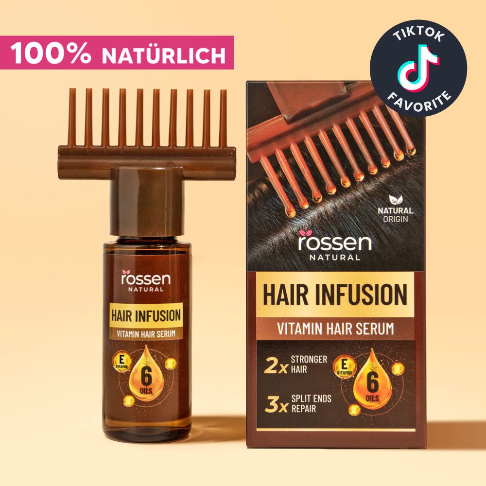 HAIR INFUSION Haarserum für stärkeres Haarwachstum & weniger Haarausfall | Rossen Kosmetik