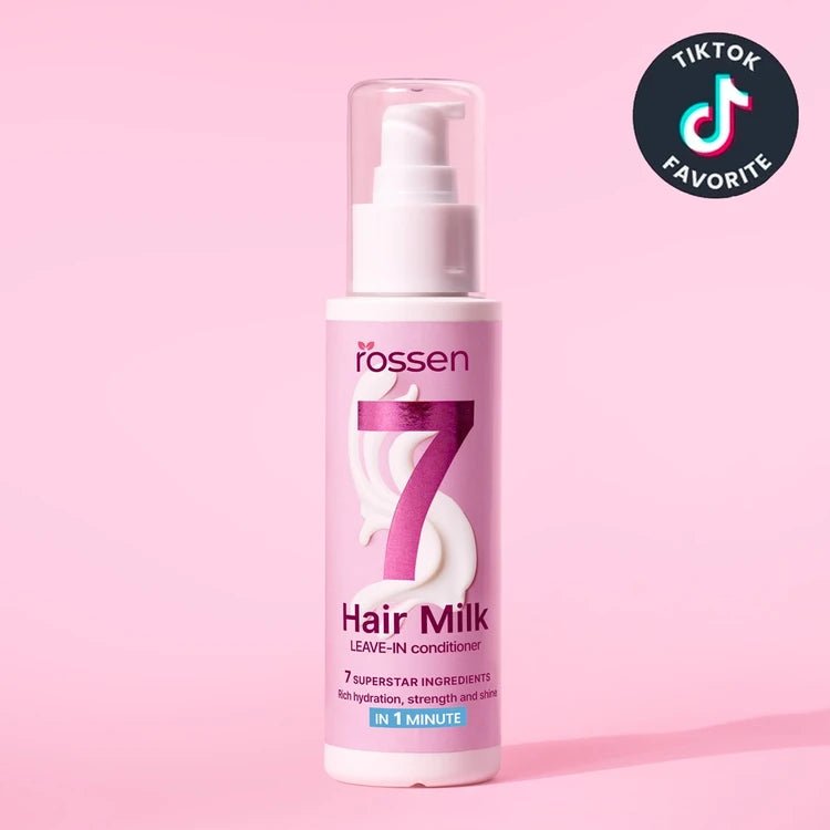 HAIR MILK Leave - in Conditioner – Feuchtigkeitsspendende Haarmilch für Glanz, Schutz & Anti - Frizz | Rossen Kosmetik