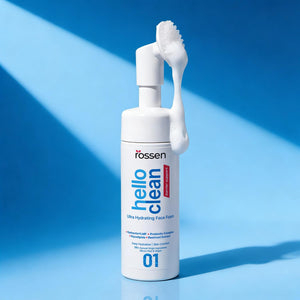 Hello Clean Reinigungsschaum mit Silikon - Massagekopf | Rossen Kosmetik