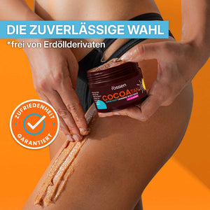 Kakao Tan Marmelade mit Schimmer – Intensiver Bräunungsbooster & Pflegeöl | Rossen Kosmetik