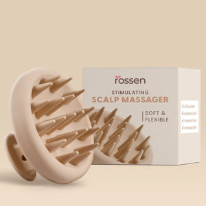 Kopfhautmassagebürste - grün | Rossen Kosmetik