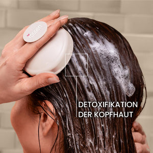 Kopfhautmassagebürste - grün | Rossen Kosmetik
