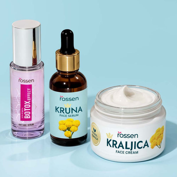 Krone Anti - Aging Serum mit 7 Pflanzenölen | Rossen Kosmetik