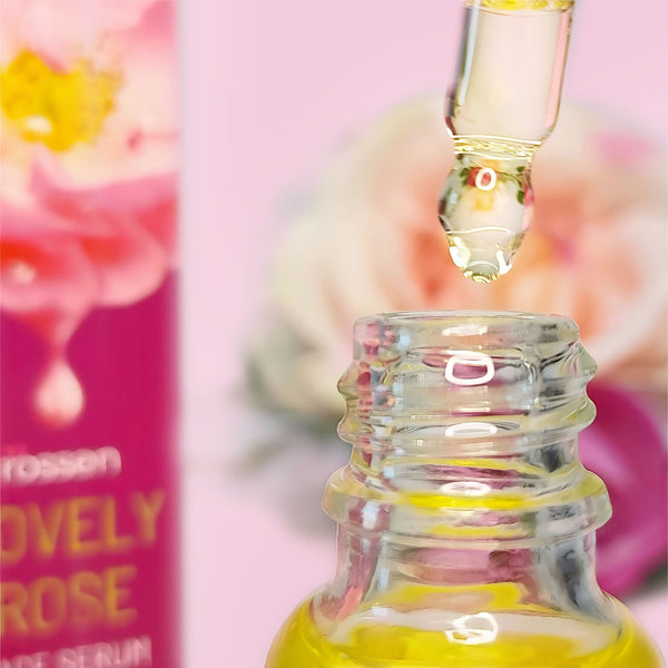Lovely Rose Serum Nachtöl mit Wildrose & Vitamin E | Rossen Kosmetik
