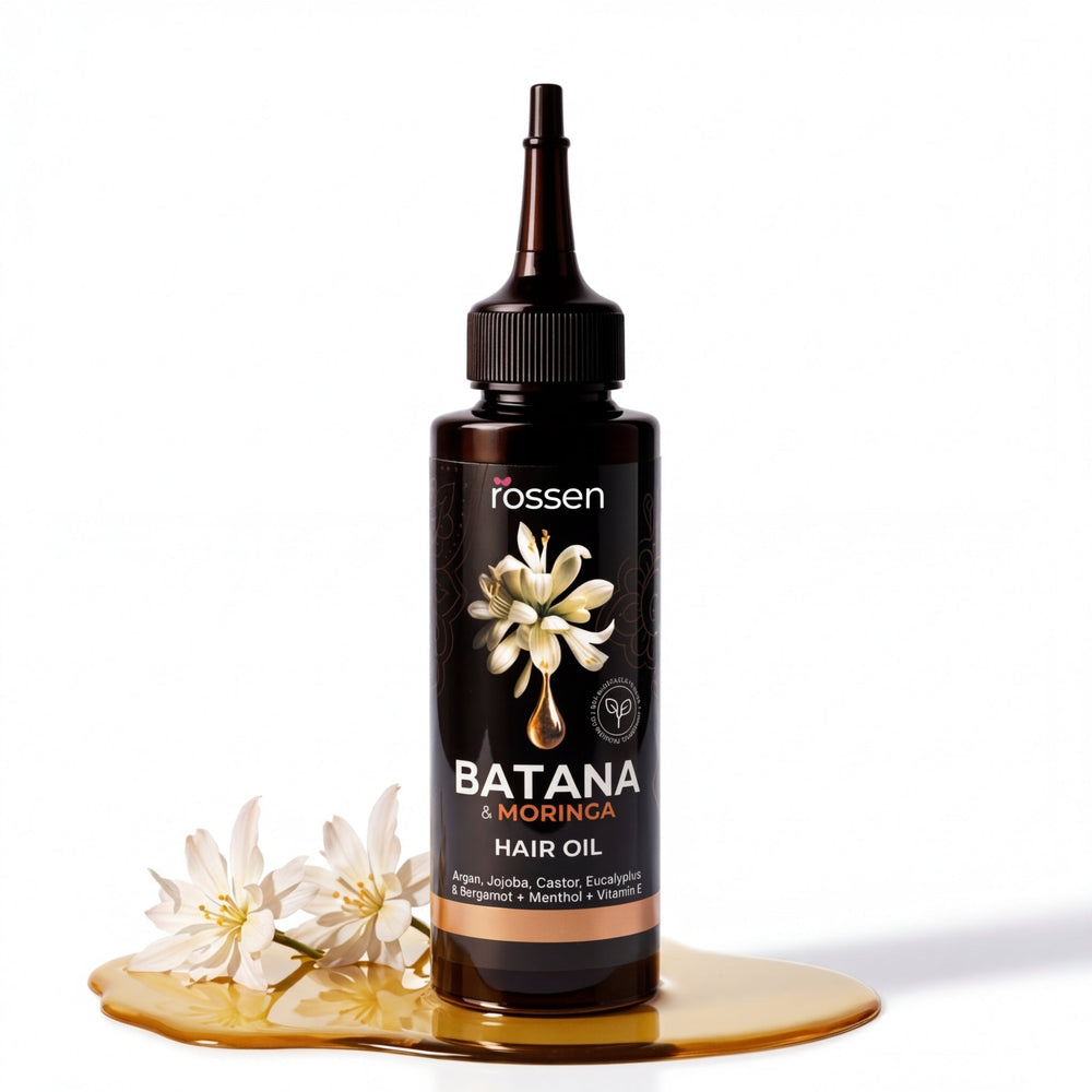 Moringa - und Batanaöl für kräftiges Haar und natürliches Haarwachstum | Rossen Kosmetik