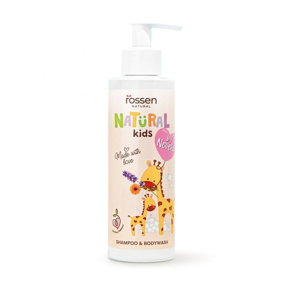 Natural Kids Shampoo & Duschgel für Babys & Kinder | Rossen Kosmetik
