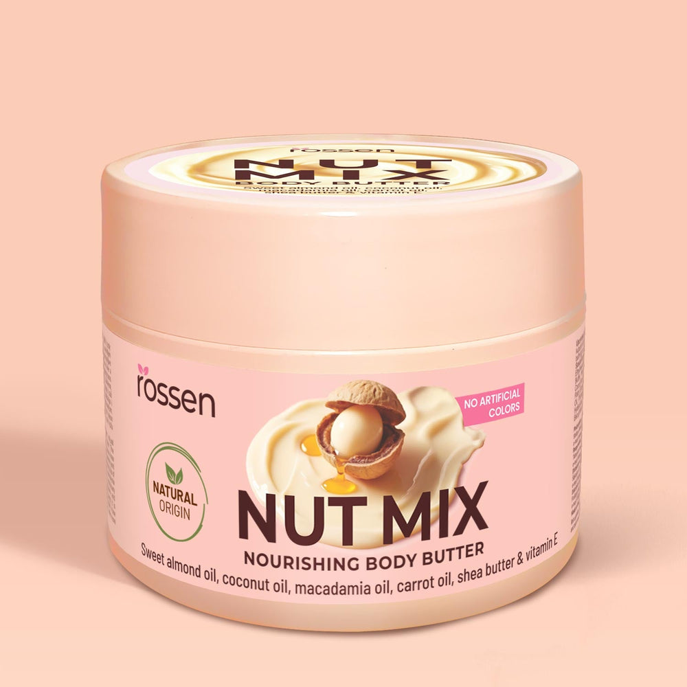 Nut Mix Body Butter mit Karottenöl & Sheabutter | Rossen Kosmetik