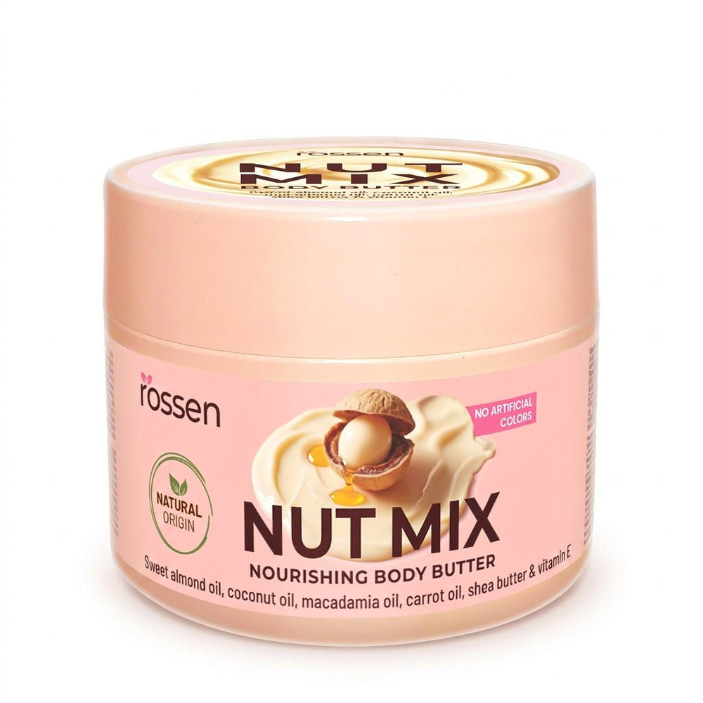 Nut Mix Body Butter mit Karottenöl & Sheabutter | Rossen Kosmetik