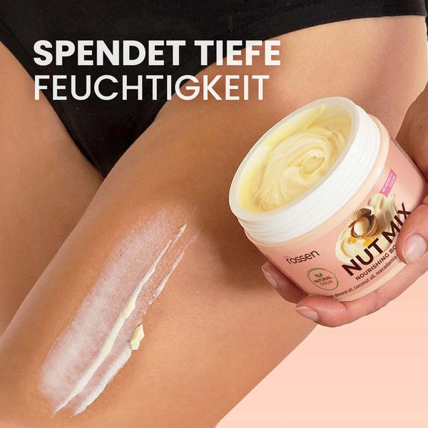 Nut Mix Body Butter mit Karottenöl & Sheabutter | Rossen Kosmetik
