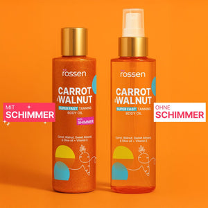 Öl zur beschleunigten Bräunung ohne Schimmer | Rossen Kosmetik