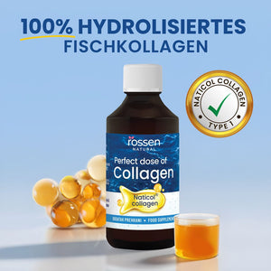 Perfect Dose Kollagen mit Naticol® – Fischkollagen Typ I für Haut, Haare & Gelenke | Rossen Kosmetik