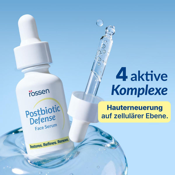 Probiotisches Gesichtsserum mit Hyaluronsäure & Postbiotika | Rossen Kosmetik