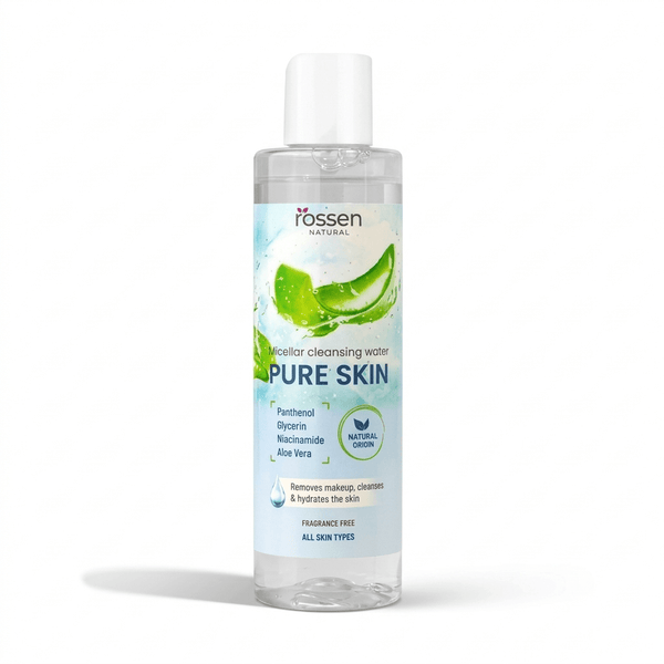 PureSkin Mizellenwasser – Sanfte Gesichtsreinigung & Make - up Entferner | Rossen Kosmetik