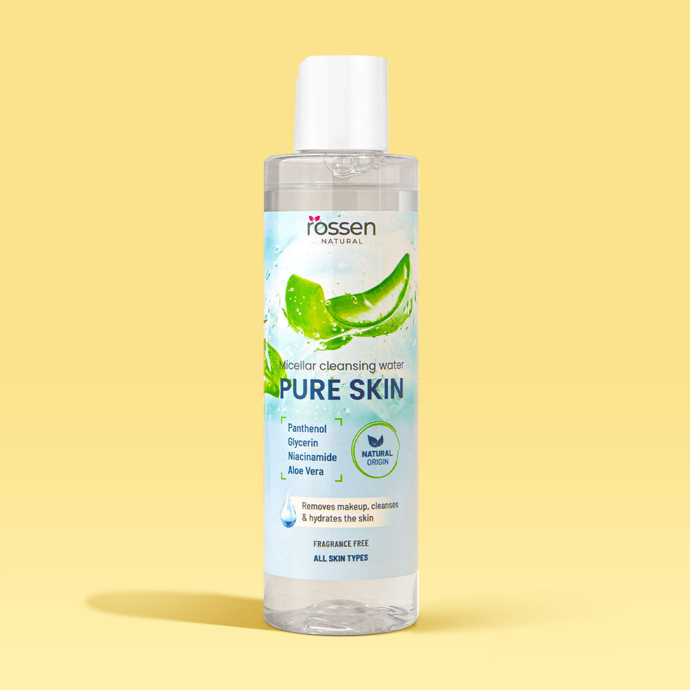 PureSkin Mizellenwasser – Sanfte Gesichtsreinigung & Make - up Entferner | Rossen Kosmetik