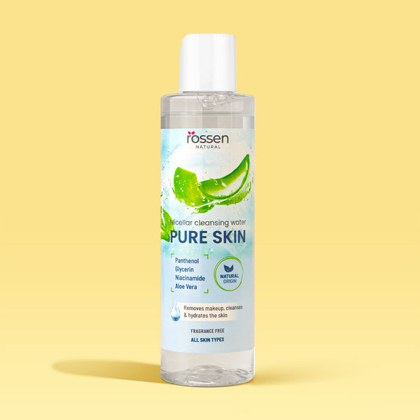PureSkin Mizellenwasser – Sanfte Gesichtsreinigung & Make - up Entferner | Rossen Kosmetik