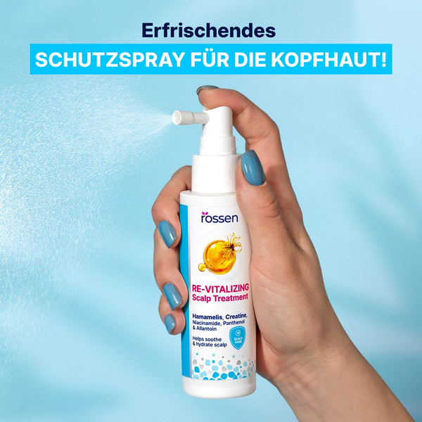 REVITALISIERENDE PFLEGE FÜR KOPFHAUT UND HAARANSATZ | Rossen Kosmetik