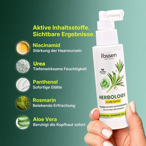 Rosmarin Kopfhaut Spray für Haarwachstum, Feuchtigkeit & Glanz | Rossen Kosmetik