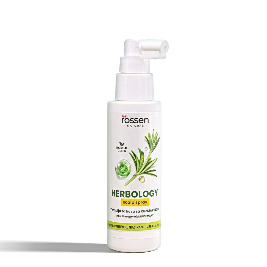 Rosmarin Kopfhaut Spray für Haarwachstum, Feuchtigkeit & Glanz | Rossen Kosmetik