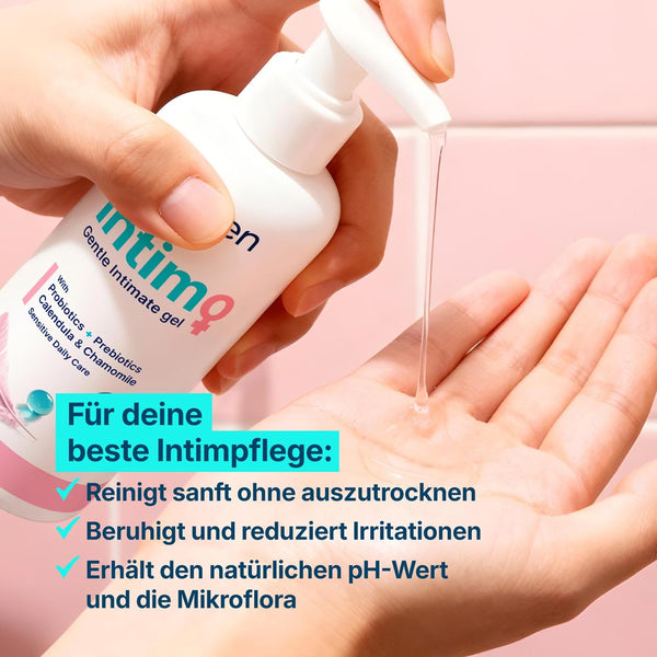 Sanftes Intimpflege - Gel mit Prä - und Postbiotika | Rossen Kosmetik
